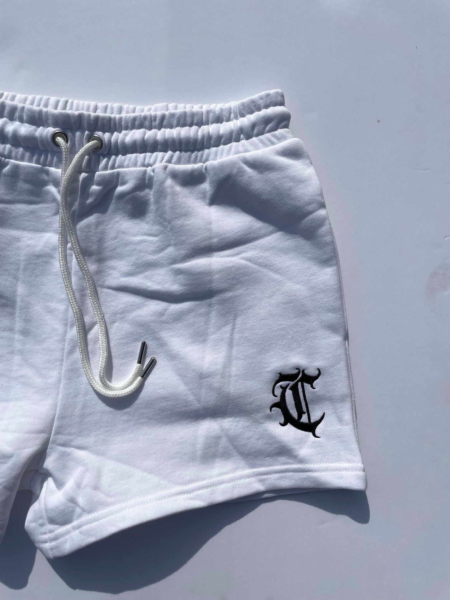 Chosen Shorts Set (White, Black)