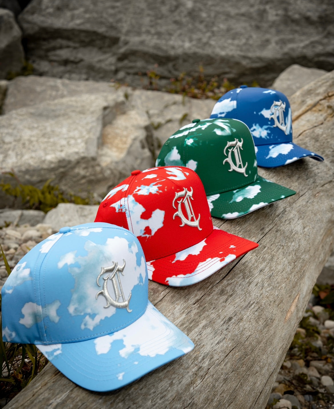 Angels in the Clouds Hat (Red)