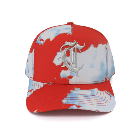 Angels in the Clouds Hat (Red)